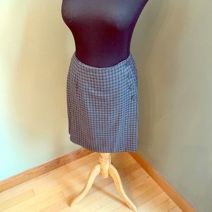 Plaid skort